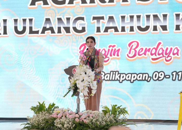 HUT Ke-45 Dekranas di Balikpapan, Selvi Gibran Pesan ke Para Perajin Kuasai Pasar Domestik dan Ekspor 