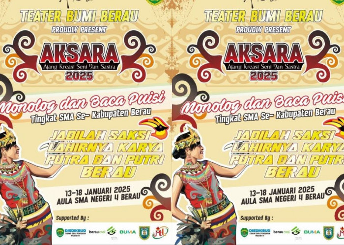 Teater Bumi Hidupkan Seni Pelajar Berau Lewat Festival AKSARA 2025