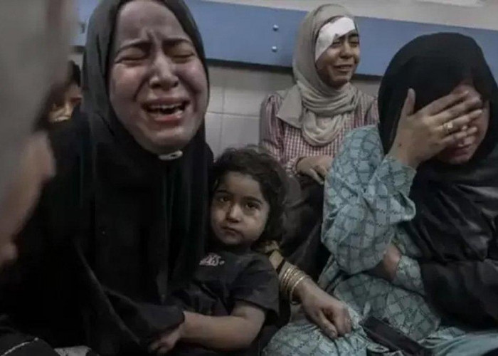 Pilu! Ibu di Gaza Terpaksa Melahirkan Caesar Tanpa Obat Bius