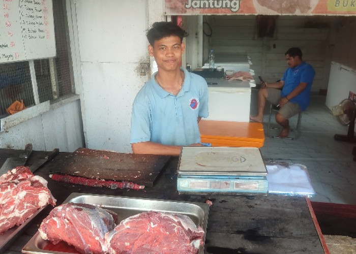 Momen Libur Iduladha, Penjualan Daging di Tenggarong Meningkat Drastis 