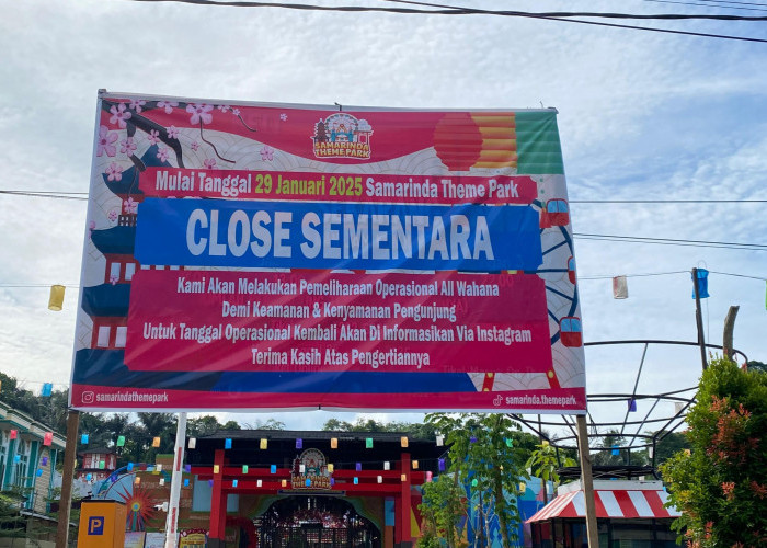 Samarinda Theme Park Klarifikasi Penutupan Sementara, Sebut Masih dalam Tahap Perizinan