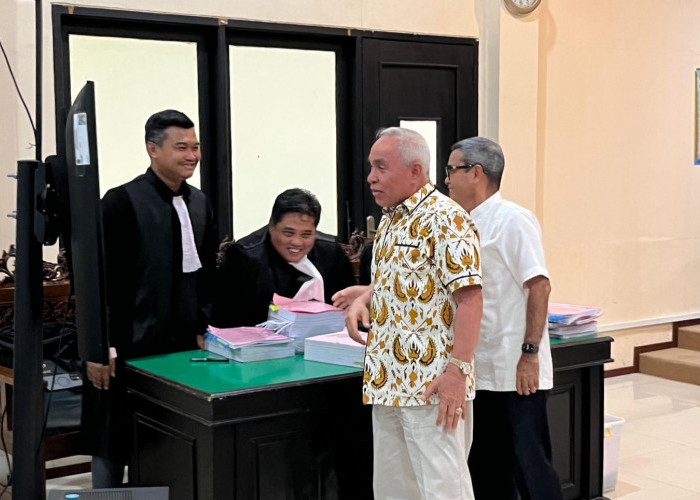 Isran Noor Bersaksi di Sidang DBON Kaltim, Sebut Anggaran Rp100 Miliar Keputusan TAPD