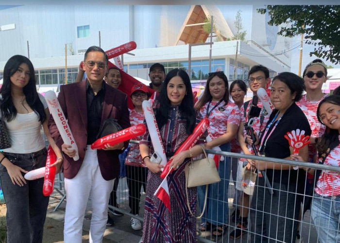 Menteri AHY dan Istri Tonton Langsung Pertandingan Badminton di Olimpiade Paris 2024