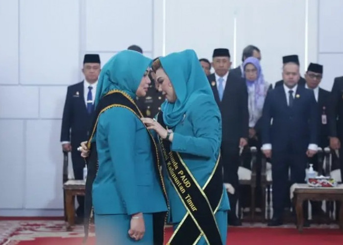 Syarifah Suraidah Harum Lantik Ketua TP PKK Kukar 2025–2030, Kolaborasi Menuju Generasi Emas