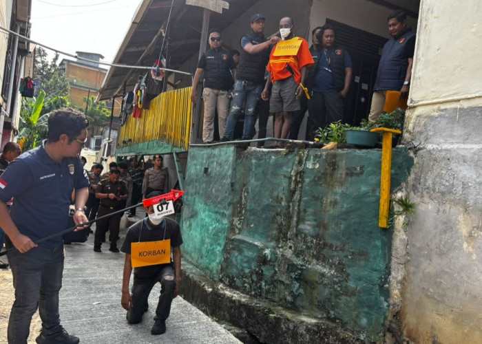 Kasus Penusukan di Kilometer 4 Balikpapan Direkonstruksi, 20 Adegan Peragakan Kronologi hingga Korban Tewas