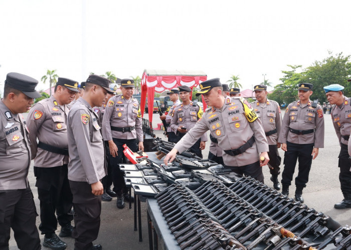 Polres Berau Mantapkan Persiapan Pengamanan Jelang Pemilu