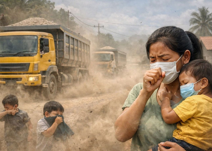 Dinkes Kutim Waspadai Dampak Debu Truk Semen: ISPA Berpotensi Naik, Balita Terancam