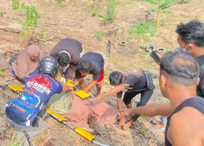 Bakar Lahan, Lansia di Samarinda Terjebak Api dan Ikut Terbakar