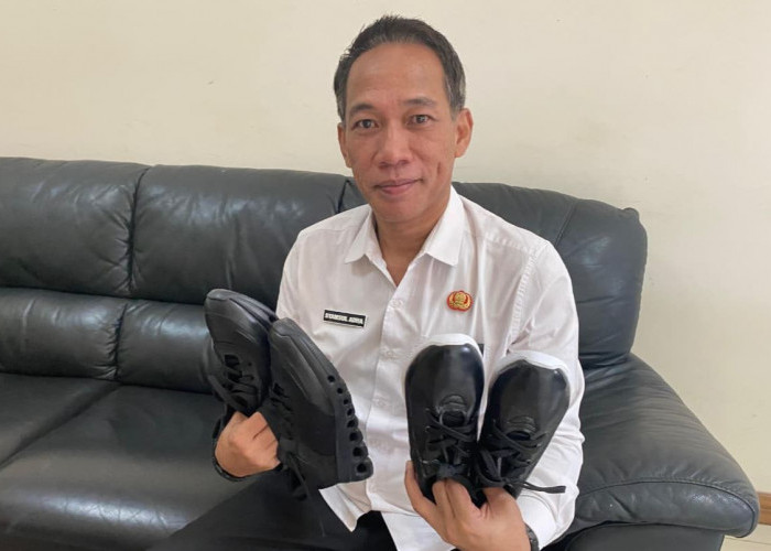 Sinkronkan Program KPC dengan UMKM di PPU, Siswa Baru Diarahkan Beli Produk Sepatu Lokal