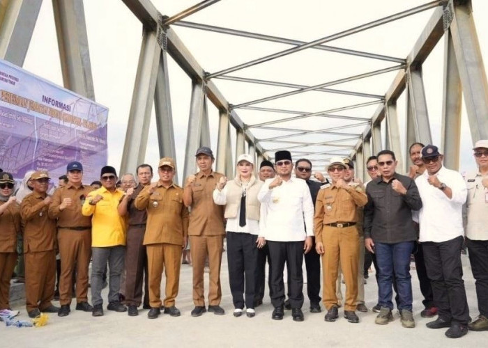 Sinergi Membangun Pesisir, Bankaltimtara Kawal Konektivitas Jembatan Nibung