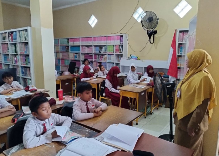 Menilik Akar Permasalahan Siswa SDN 038 Penajam Belajar di Perpustakaan Bersekat