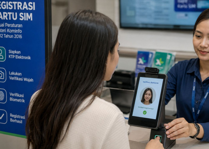 Mulai Diberlakukan, Registrasi Kartu SIM Wajib Pakai Verifikasi Biometrik