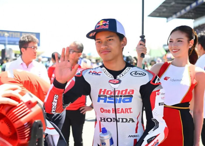 Julukan Baru Veda Ega Pratama di Paddock Honda Team Asia: Travis Pastrana Moto3