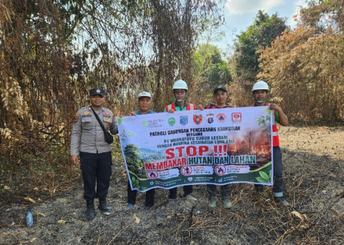 Cegah Karhutla di Musim Kemarau, PT Muaratoyu Subur Lestari Perkuat Patroli di Empat Desa 