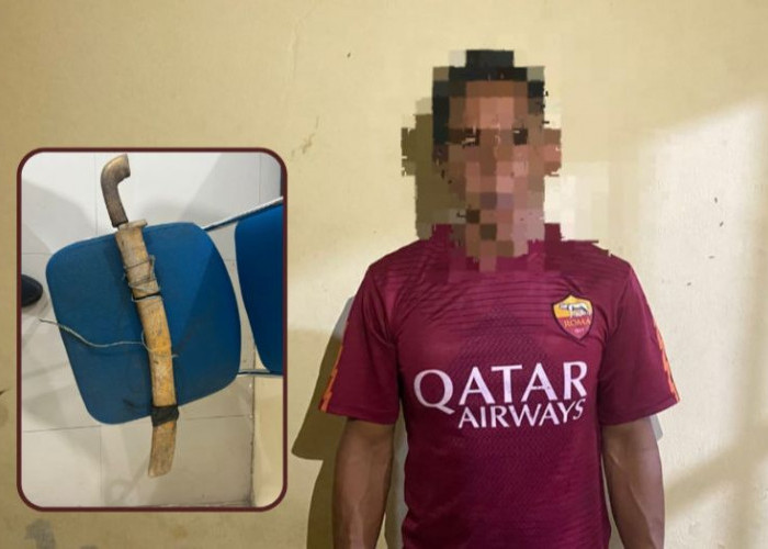 Pria di Paser Bacok Sekuriti Tambang usai Cekcok Masalah Tumpukan Ban