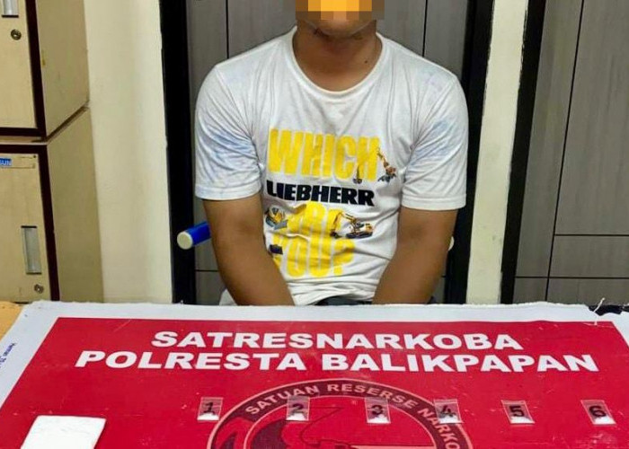 Residivis Narkoba Kembali Ditangkap Polresta Balikpapan, Bawa 11 Paket Sabu di Kantong Celana