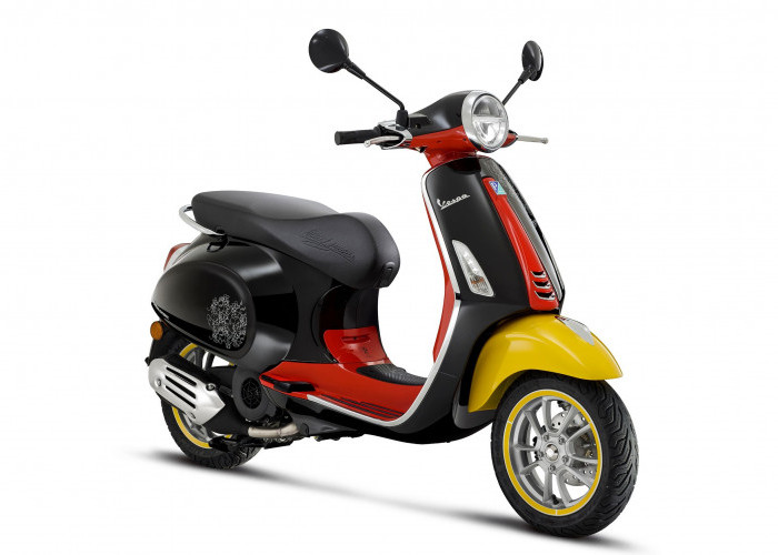 Vespa Hadirkan Edisi Terbatas Kolaborasi dengan Mickey Mouse 