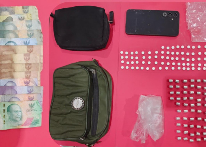 Dua Pengedar Pil Double L Ditangkap di Bontang, Polisi Amankan 345 Butir