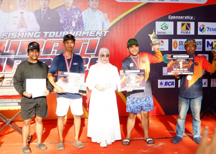 302 Angler Ramaikan Berau Fishing Tournament Bupati Cup 2026, Langas FC Bawa Pulang Piala Bergilir