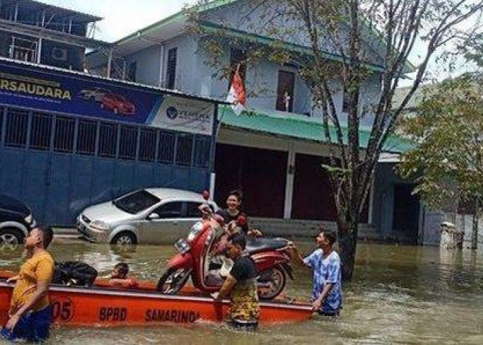 22 Titik di Samarinda Rawan Banjir saat Hujan Deras, Di Sini Lokasinya