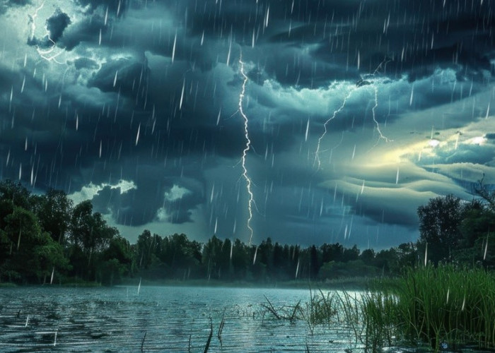 Ramalan Cuaca Kaltim dan IKN, 9 April 2026, Waspada Hujan Petir!