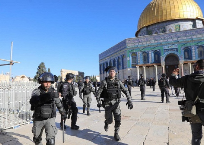 Zionis Israel Batasi Jamaah Shalat Jumat di Masjid Al Aqsa
