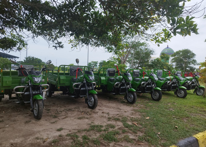 Enam Unit Motor Roda Tiga Sasar Daerah Pesisir dan Terpencil di PPU