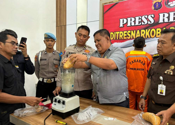 Polda Kaltim Musnahkan 2 Kilogram Sabu-Sabu