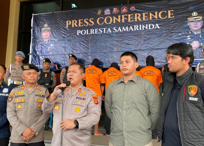 Polresta Samarinda Ungkap Kasus Persetubuhan Anak, Narkoba, dan Pencurian: 4 Tersangka Diamankan