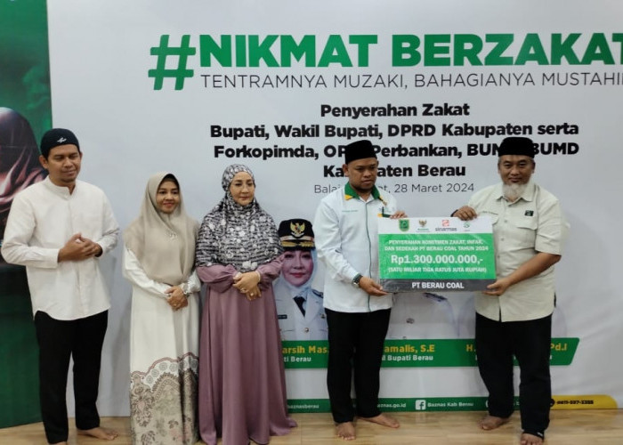 Komitmen PT Berau Coal dalam Kontribusi dan Konsistensi Berzakat Diapresiasi Penghargaan Baznas RI 