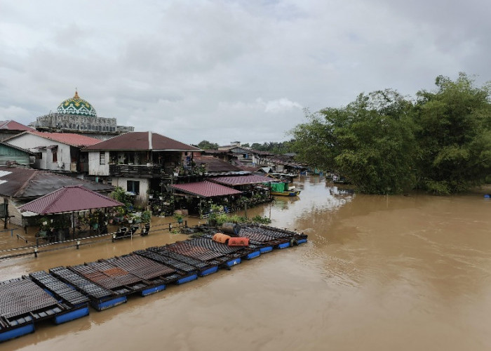 Waspada Tenggelam karena Banjir, BPBD Kutim Siaga Pantau Kawasan Bantaran Sungai
