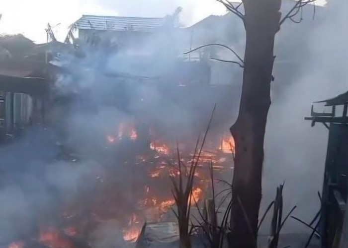 7 Rumah di Balikpapan Barat Ludes Terbakar