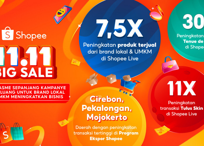 Program Ekspor Shopee Buka Peluang Baru untuk Brand Lokal & UMKM di Kampanye 11.11 Big Sale