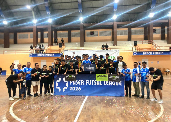 Hewah United Juara Piala Bergilir Paser Futsal League 2026