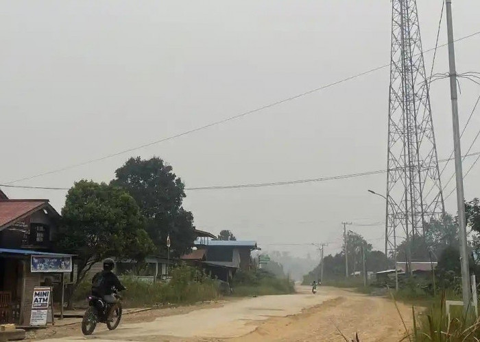 Kabut Asap Paksa Siswa BDR, Orang Tua di Mahulu Keluhkan Efektivitas Pembelajaran