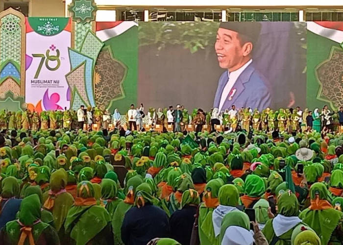 Jokowi: Muslimat NU Selalu Menjaga NKRI dan Merawat Pancasila