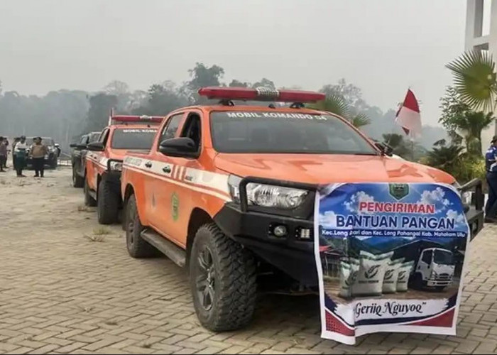 Atasi Bencana Kekeringan, Pemkab Mahulu Distribusikan Bantuan 20 Ton Beras ke Long Apari