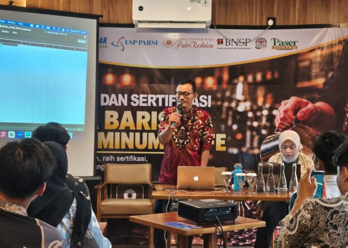 Disporapar Paser Latih 30 Calon Barista Muda 