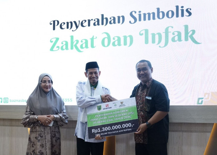 Berau Coal Salurkan Zakat Korporasi dan Karyawan Rp2 Miliar Lebih Melalui Baznas Berau