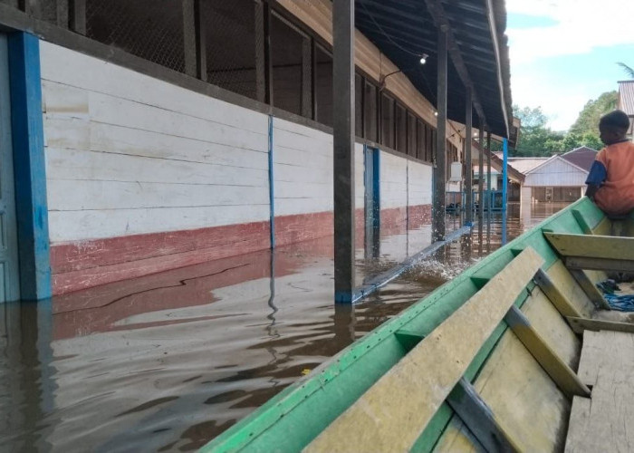 Lagi, Banjir Melanda Mahulu, Rumah Hingga Sekolah dan Tempat Ibadah Ikut Terendam