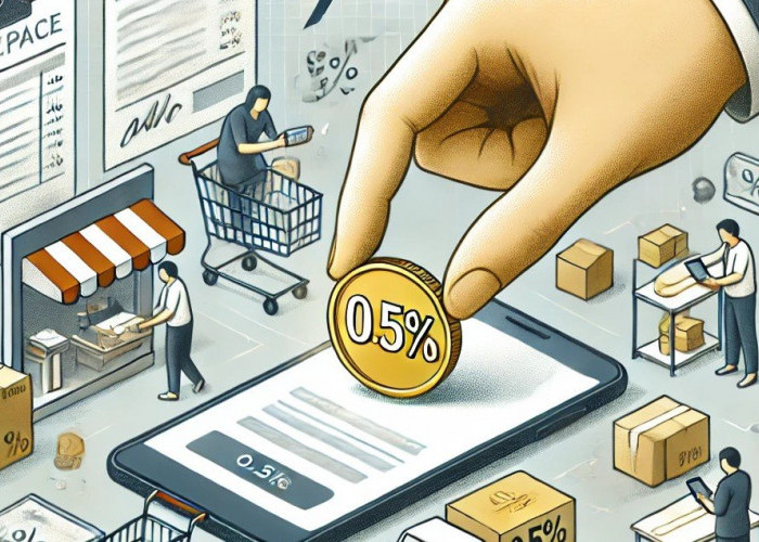 Resmi Berlaku! Pedagang Online Dipungut Pajak 0,5 Persen dari Omzet