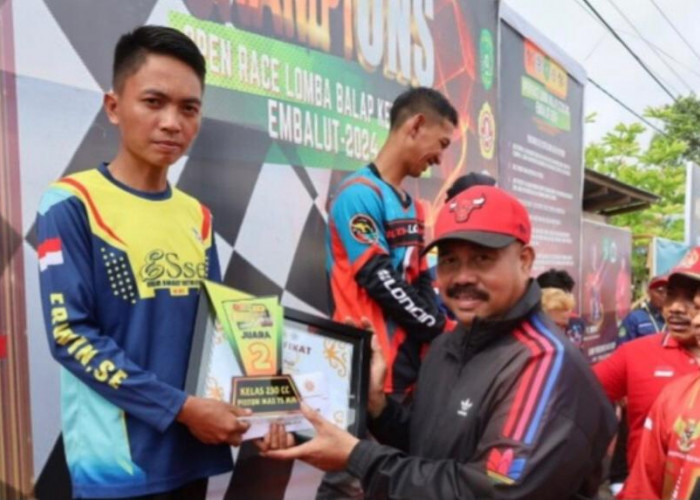 Bupati Kukar Hadiri Lomba Balap Ketinting di Desa Embalut, Sumbang Hadiah Rp 10 Juta