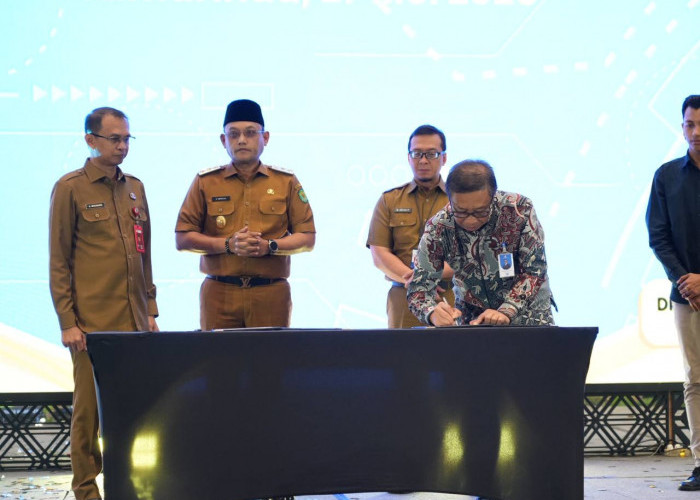 Pemprov Kaltim Luncurkan Layanan SDS dan Sosialisasi SP2D Online