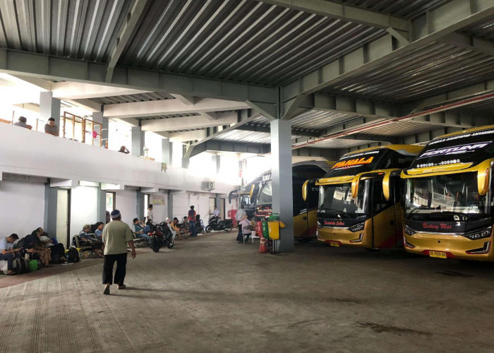 Libur Tahun Baru, Aktivitas Terminal Tipe A Samarinda Seberang Meningkat, Sehari 10 Bus