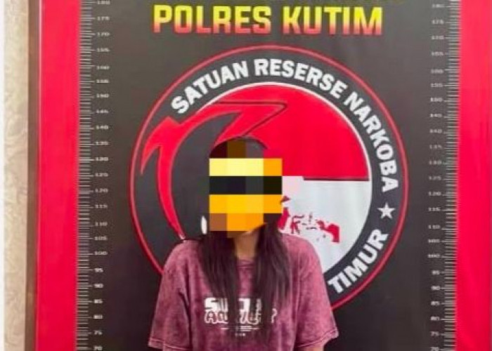 Perempuan di Kombeng Kutim Digerebek Saat Menimbang Sabu, Polisi Amankan 6 Paket