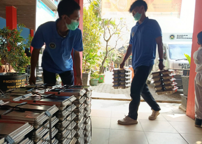 Sekolah di Bontang kembali Normal, Distribusi MBG Kembali Jalan