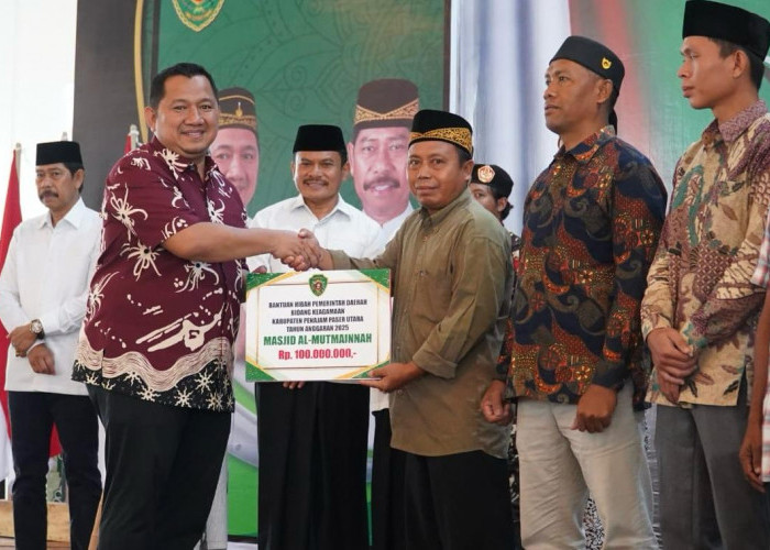 Hadiri Halalbihalal PCNU PPU, Bupati Mudyat Ajak Perkuat Peran Sosial Keagamaan