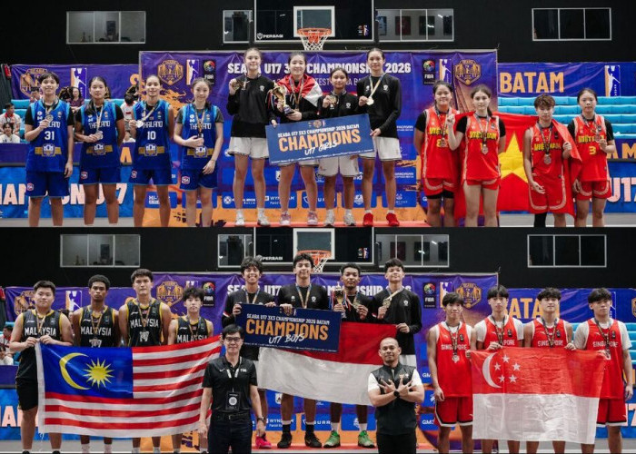 Jebolan DBL Mendominasi Timnas 3x3 U17, Kawinkan Gelar Juara Asia Tenggara