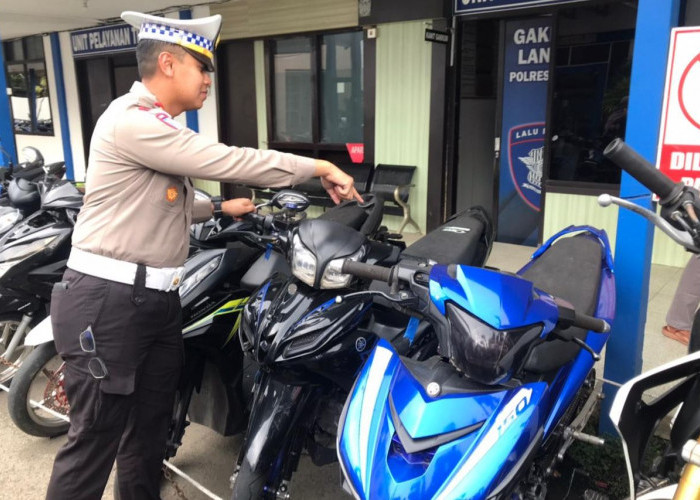 50 Motor Diamankan Selama 3 Bulan di Berau, Didominasi Pelanggaran Knalpot Brong 