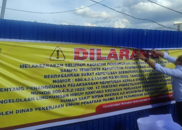 Pemkot Samarinda versus Pemprov Kaltim, Lahan RS Korpri Disegel, Dinilai Langgar Aturan dan Biang Banjir